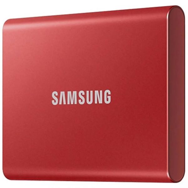 SSD накопичувач Samsung T7 1 TB Red (MU-PC1T0R/WW)