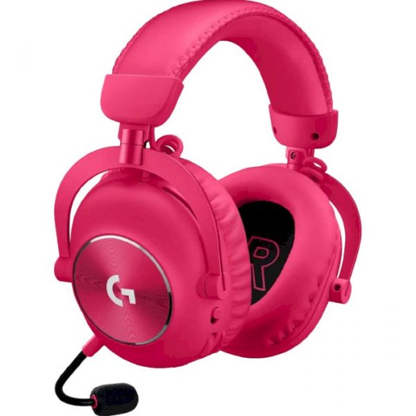 Комп'ютерна гарнітура Logitech G Pro X 2 Lightspeed Pink (981-001275)