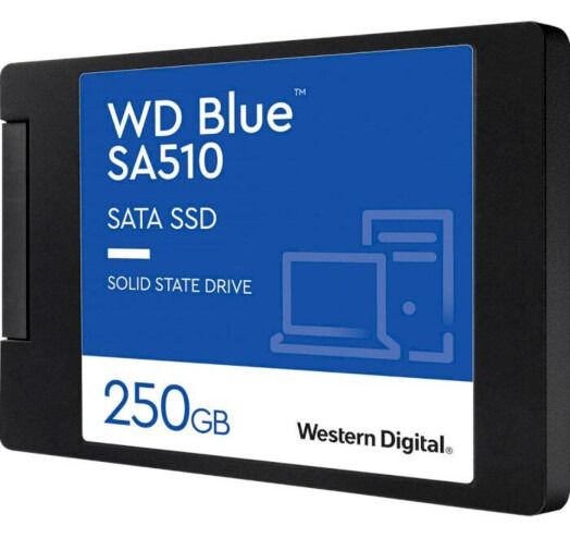 SSD накопичувач 250GB WD Blue 2.5" SATAIII 3D TLC (WDS250G3B0A)