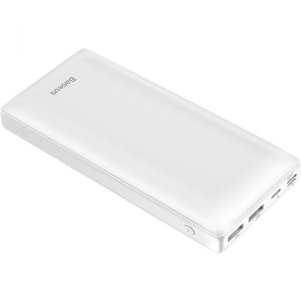 Универсальная мобильная батарея  Baseus Bipow Power bank 30000mAh White 15W (PPJAN-C02)