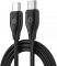 Кабель WIWU Pioneer Series Cable, 67W (Wi-C002) USB-C to USB-C 1м, Black