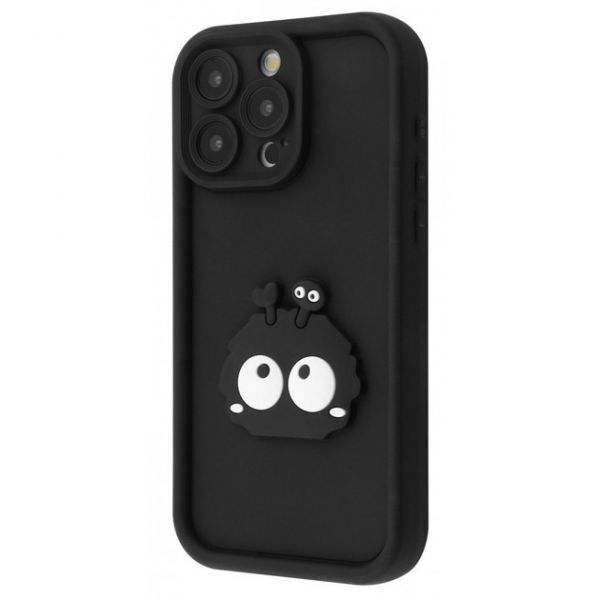 Чехол Pretty Things Case iPhone 15 Pro (black/eyes) 54861