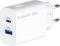 Мережевий зарядний пристрій Glasscove 20W 2-PORT TYPE-C + USB (TC-012APQ20)