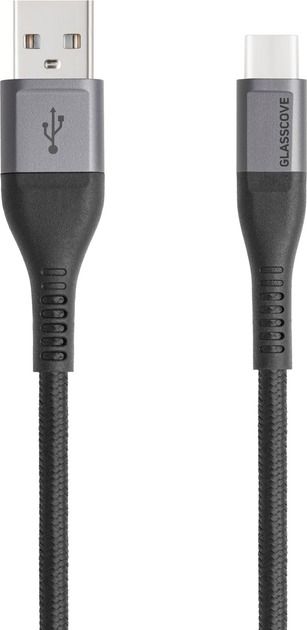 Кабель BRAID2 USB - Type-C 3A 1m (GB-AC13BK) Black