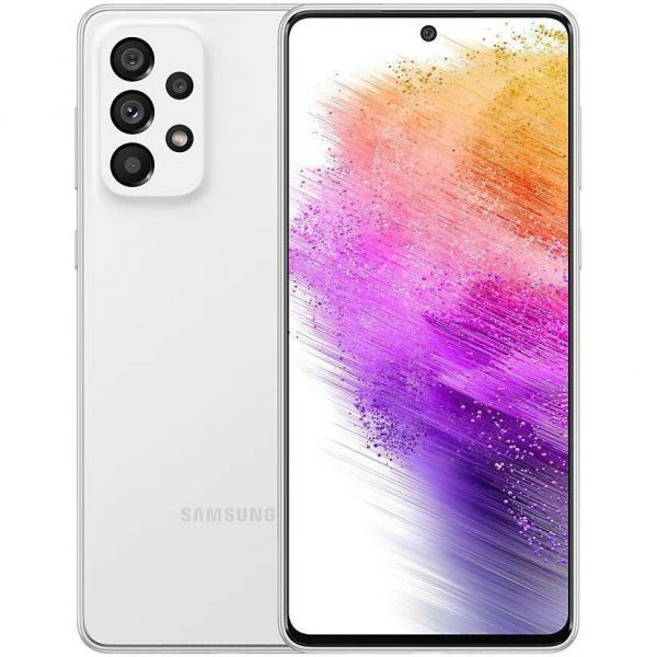 Смартфон Samsung Galaxy A73 5G 6/128GB  White (SM-A736BZWD)