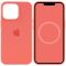Чехол Apple Silicone Case with Animation & MagSafe iPhone 15 Pro (1:1 original), Guava