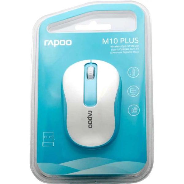 Миша RAPOO M10 Wireless Optical Mouse Blue