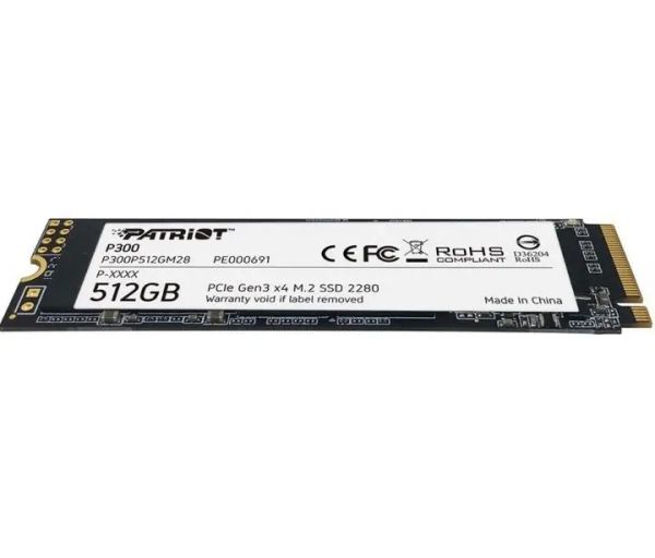 SSD накопичувач PATRIOT P300 512 GB (P300P512GM28)