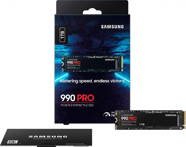 SSD накопичувач Samsung 990 PRO 1 TB (MZ-V9P1T0BW)