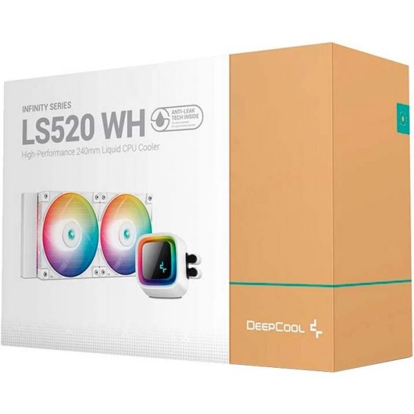 Водяне охолодження Deepcool LS520 White (R-LS520-WHAMNT-G-1)