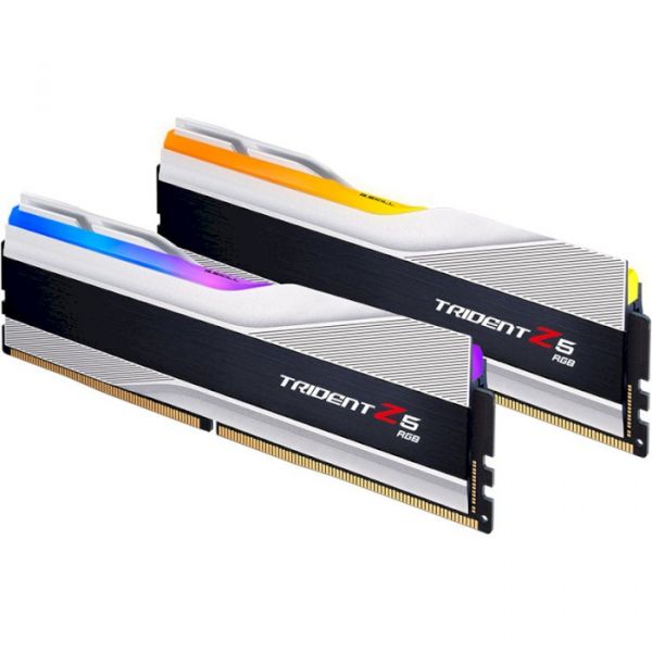 Модуль памяти DDR5 2x16GB/6000 G.Skill Trident Z5 RGB Silver (F5-6000J3636F16GX2-TZ5RS)