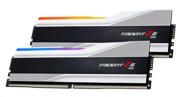 Модуль пам`ятi DDR5 2x24GB/7200 G.Skill Trident Z5 RGB Silver (F5-7200J3646F24GX2-TZ5RS)