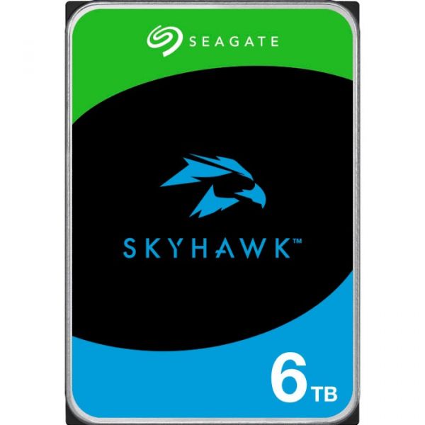 Накопичувач HDD SATA 6.0TB Seagate SkyHawk 5400rpm 256MB (ST6000VX009)