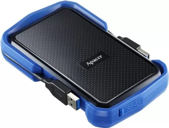 Зовнішній жорсткий диск 2.5" USB 1.0TB Apacer AC631 Black/Blue (AP1TBAC631U-1)