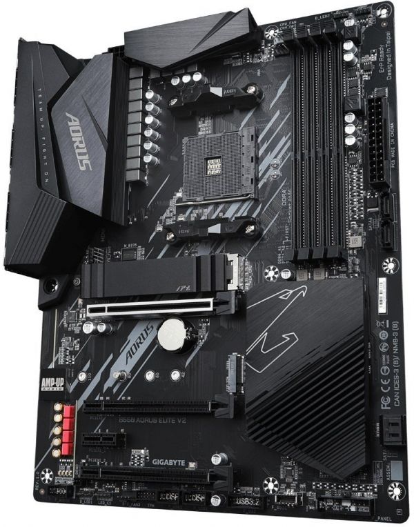 Материнська плата Gigabyte B550M Aorus Elite