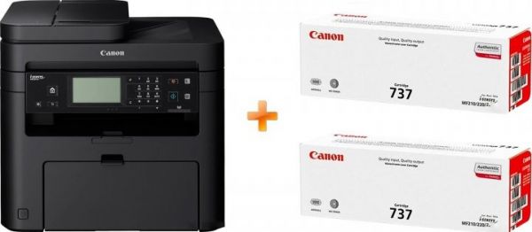 БФП Canon i-SENSYS MF237w c Wi-Fi (1418C170AA) + 2 катриджі