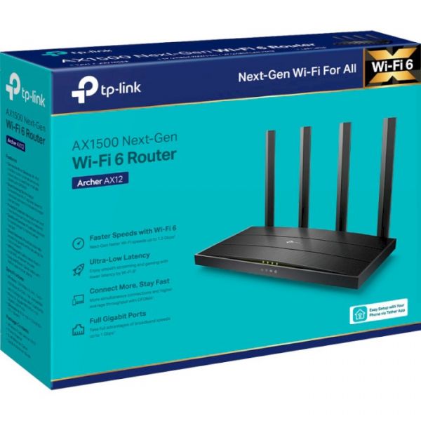 Маршрутизатор TP-Link Archer AX12