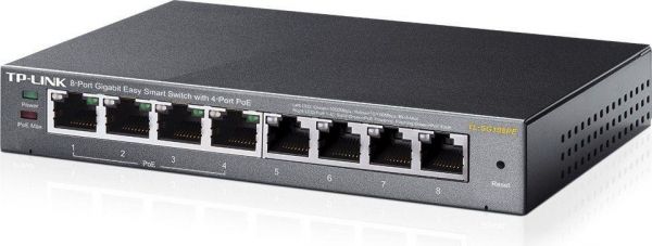 Комутатор TP-Link TL-SG108PE