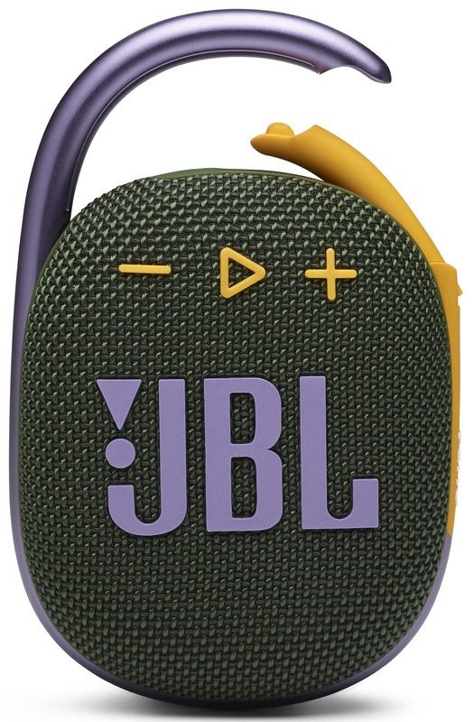 Портативна акустика JBL Clip 4 Green (JBLCLIP4GRN)