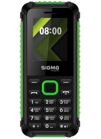 Мобільний телефон Sigma X-style 18 Track Black-Green (4827798854433)