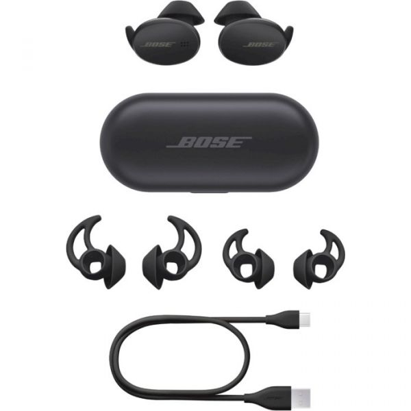 Навушники TWS Bose Sport Earbuds Triple Black (805746-0010)