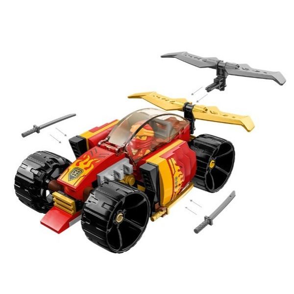 Блоковий конструктор LEGO Ninjago Гоночний автомобіль ніндзя Кая EVO (71780)