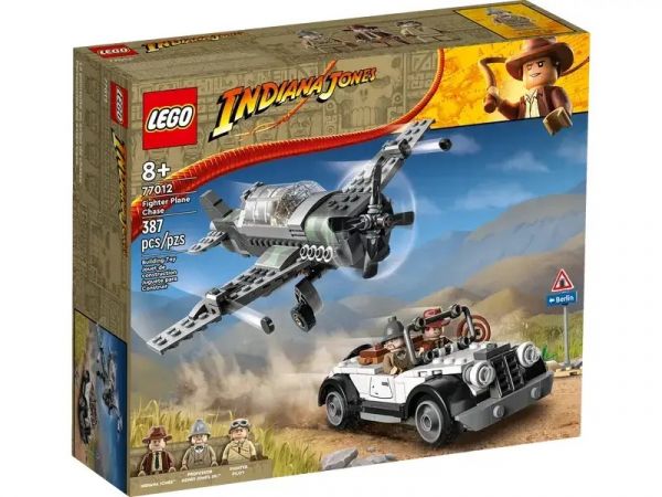 Блоковий конструктор LEGO Indiana Jones Переслідування на винищувачі (77012)