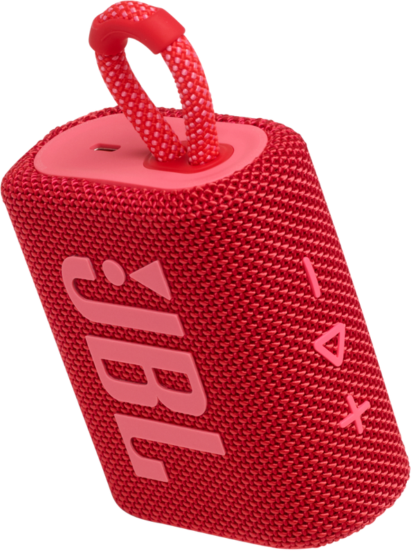 Портативна акустика JBL Go 3 Red (JBLGO3RED)