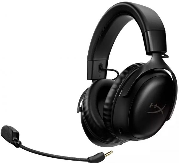 Комп'ютерна гарнітура HyperX Cloud III Wireless Black (77Z45AA)