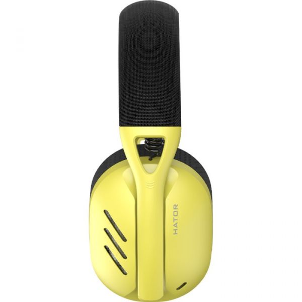 Комп'ютерна гарнітура Hator Hyperpunk 2 Wireless Tri-mode Black/Yellow (HTA-857)