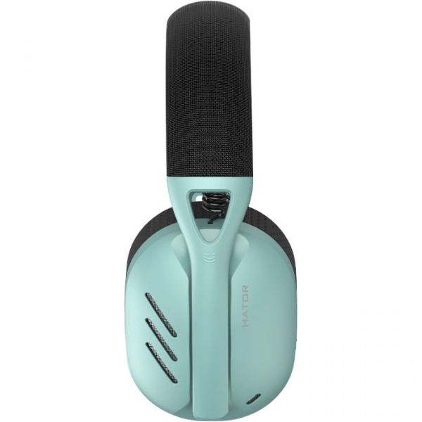 Комп'ютерна гарнітура Hator Hyperpunk 2 Wireless Tri-mode Black/Mint (HTA-858)