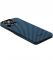 Чехол Pitaka MagEZ Case 4 Twill 1500D Black/Blue for iPhone 15 Pro (KI1508P)
