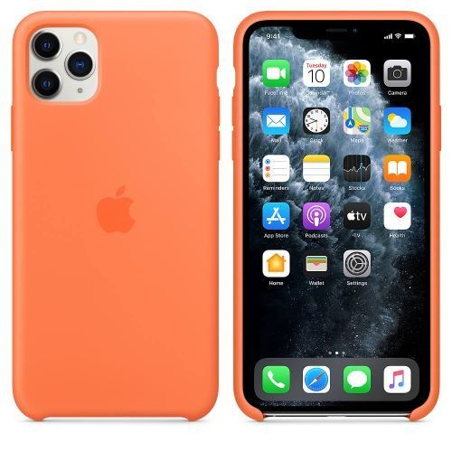 Чехол Apple Silicone Case Vitamin C for IPhone 11