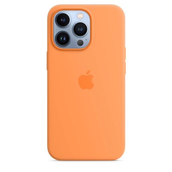 Чехол Silicone Case iPhine 13 Pro (1:1 original) Marigold