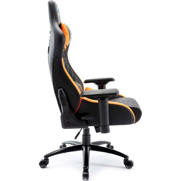 Крісло для геймерів Aula F1031 Gaming Chair Black/Orange (6948391286211)