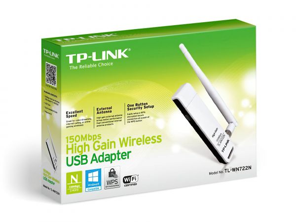 Wi-Fi адаптер TP-Link TL-WN722N