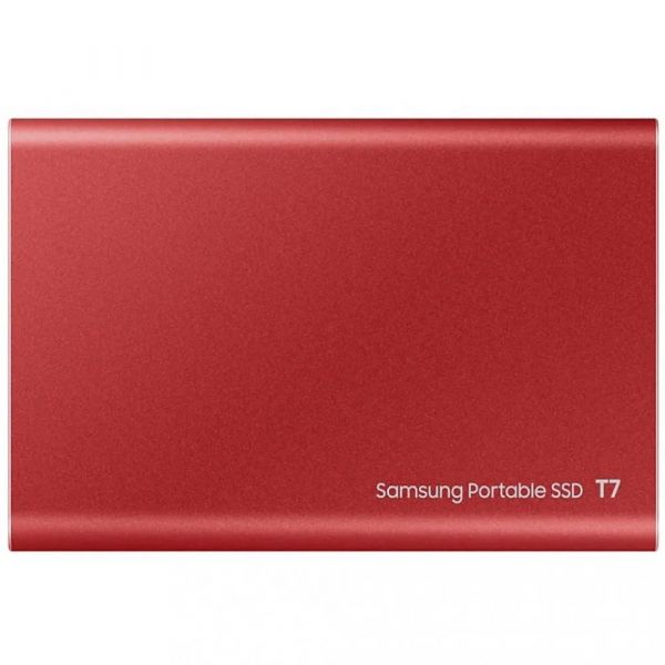 SSD накопичувач Samsung T7 1 TB Red (MU-PC1T0R/WW)