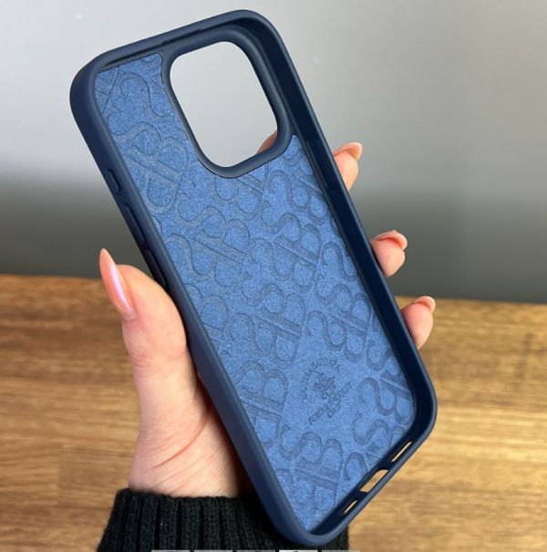 Чохол Polo CLYDE  iPhone 15 Pro Max 6.7" Navy (SB-IP15SPCLD-P6.7NVY)