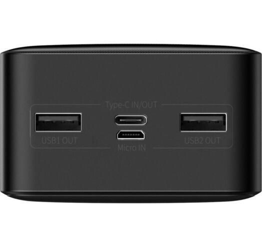 Универсальная мобильная батарея  Baseus Powerbank 30000mAh 15W Black (PPDML-K01)