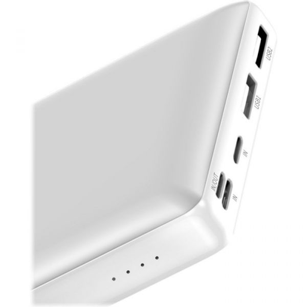 Универсальная мобильная батарея  Baseus Bipow Power bank 30000mAh White 15W (PPJAN-C02)