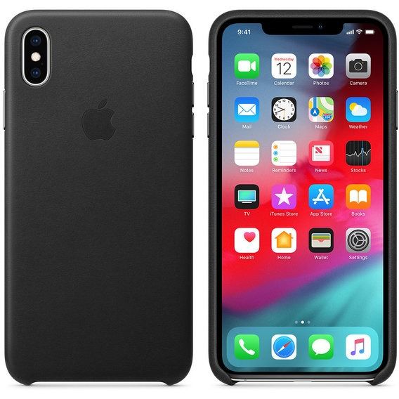 Чехол Apple Silicone Case Black for iPhone Xs Max