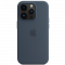 Чохол Apple Silicone Case with MagSafe iPhone 14 Pro (1:1 original) Stormblue