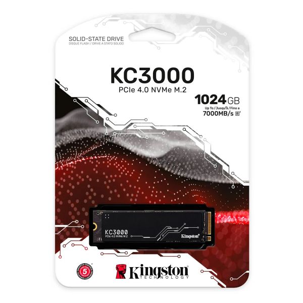 SSD накопитель Kingston KC3000 1024 GB (SKC3000S/1024G)