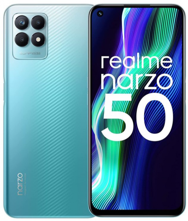 Смартфон Realme Narzo 50 4/64GB Speed Blue