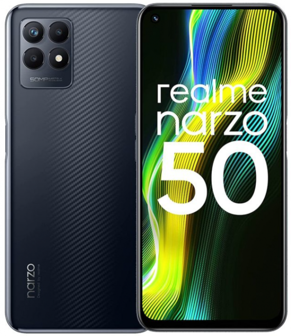 Смартфон Realme Narzo 50 4/128GB Speed Black