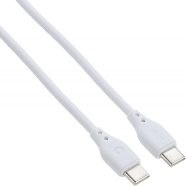 Кабель WIWU Pioneer Series Cable, 67W (Wi-C002) USB-C to USB-C 1м, White