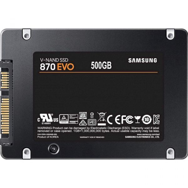 SSD накопичувач Samsung 870 EVO 500 GB (MZ-77E500B)