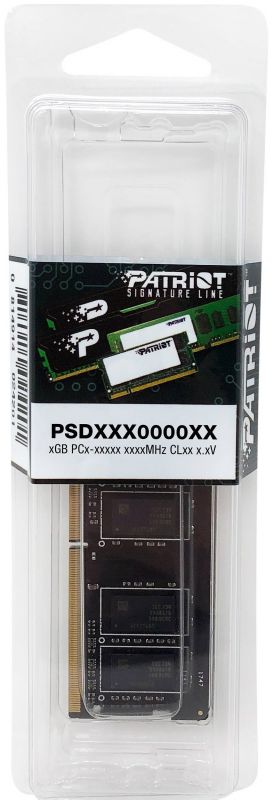 Модуль пам`яті DDR4 16GB/3200 Patriot Signature Line (PSD416G320081S)