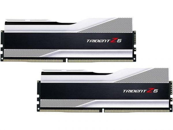 Модуль памяти DDR5 2x16GB/6000 G.Skill Trident Z5 RGB Silver (F5-6000J4040F16GX2-TZ5RS)