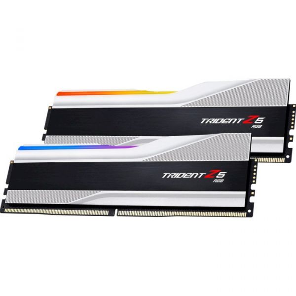 Модуль памяти DDR5 2x16GB/6000 G.Skill Trident Z5 RGB Silver (F5-6000J3636F16GX2-TZ5RS)